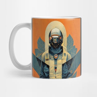 Cosmic Nature Retro Sci Fi Design Mug